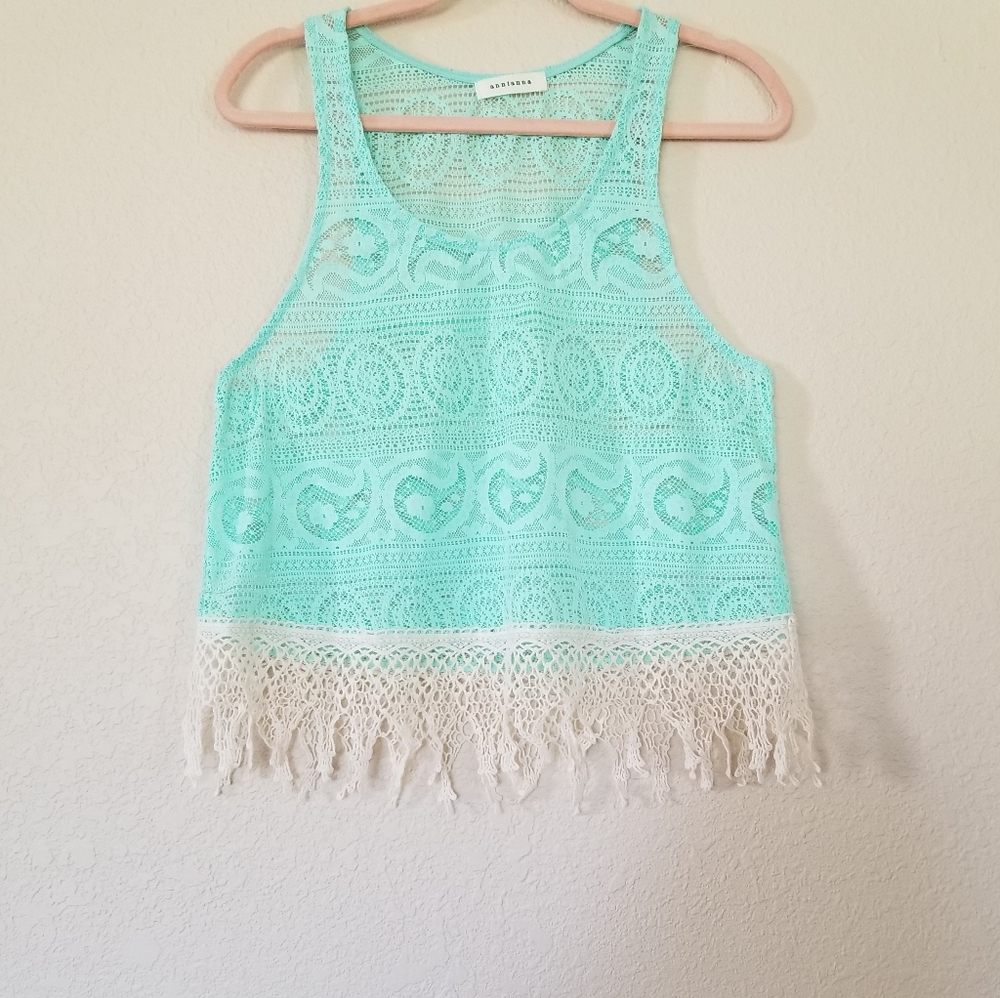 Annianna Lace Tank Top